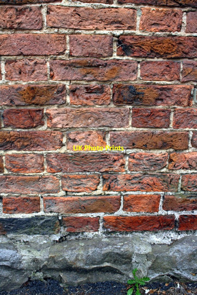 Photo 6"x4" Benchmark on the Post Office and Village Stores Kirkby Fleetham c2013