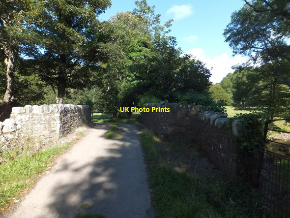 Photo 6"x4" Bridge over Abbey River at Hartland Abbey Stoke\/SS2324 c2013