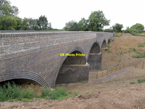 Photo 6"x4" Newton-Great Central Railway Cutting Newton\/SP5378 c2013
