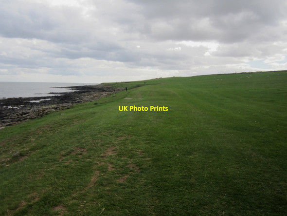 Photo 6"x4" Coastal footpath north of Craster Craster c2013