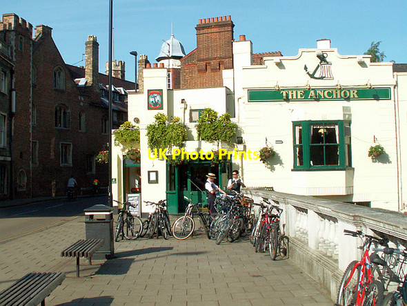 Photo 6"x4" The Anchor, Silver Street Cambridge\/TL4658 c2006