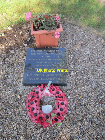 Photo 6"x4" The war memorial  at Camblesforth Camblesforth c2013 P1