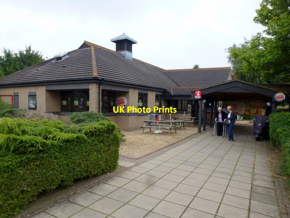 Photo 6"x4" Little Chef\/Burger King Thrapston c2013