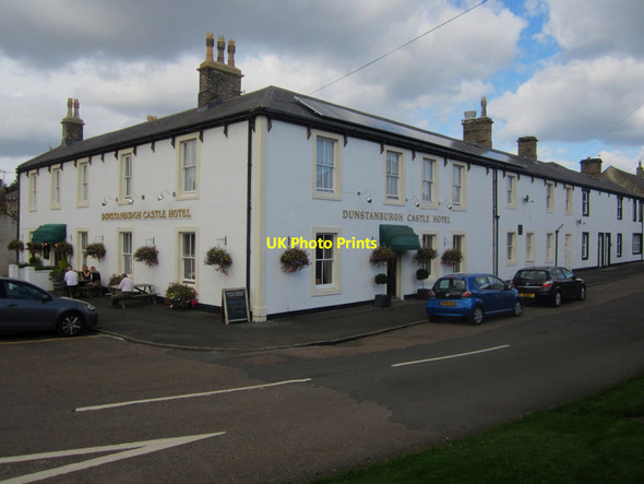 Photo 6"x4" Dusntanburgh Castle Hotel, Embleton Embleton\/NU2322 c2013