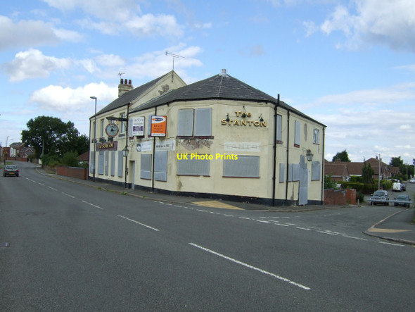 Photo 6"x4" The Stanton pub, New Houghton New Houghton\/SK4965 c2013