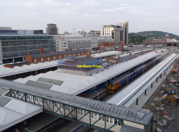 Photo 6"x4" Nottingham Station during the resignalling Nottingham\/SK5641 c2013