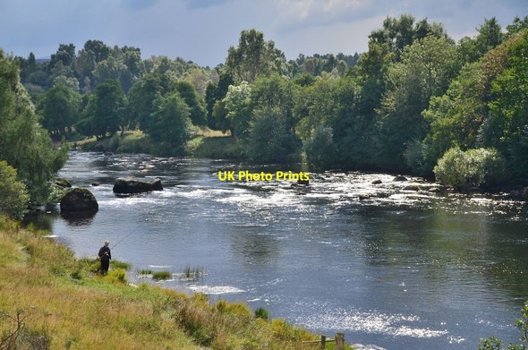 Photo 6"x4" River Spey at Boat of Garten Boat of Garten c2013