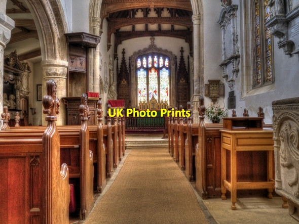 Photo 6"x4" Parish Church of St Peter and St Paul, Nave Belton\/SK9239 c2013