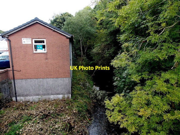 Photo 6"x4" Ebbw River flows towards the A4047, Beaufort Brynmawr\/SO1811 c2013