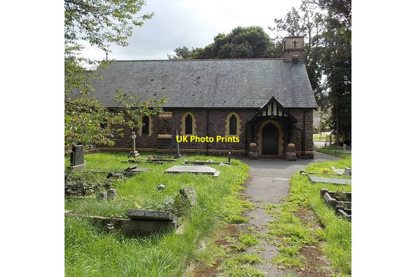 Photo 6"x4" North side of St David's church, Ebbw Vale Brynmawr\/SO1811 c2013