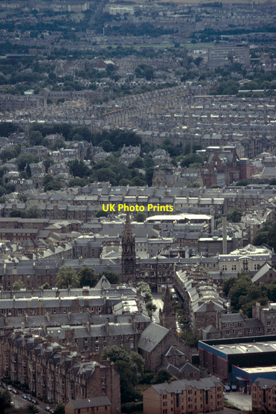 Photo 6"x4" Newington and beyond from Arthur's Seat Edinburgh c1994