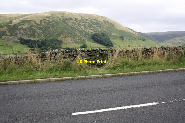 Photo 6"x4" View towards heart-shaped wood from A685 Low Borrowbridge c2013