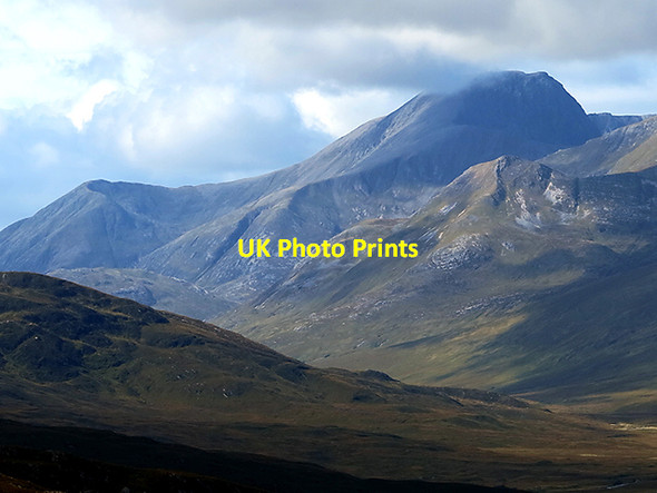 Photo 6"x4" Ben Nevis from Beinn a' Bhric Ben Nevis c2013