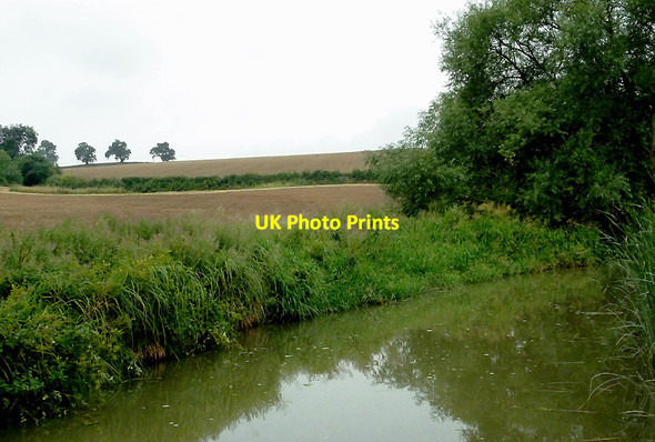 Photo 6"x4" Grand Union Canal south of Kibworth Beauchamp, Leicestershire Gumley c2013