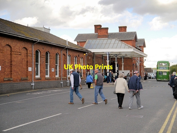 Photo 6"x4" Grantham Railway Station, Station Road West Grantham c2013