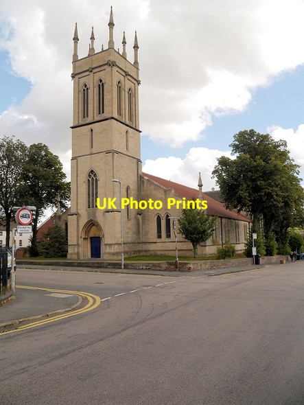 Photo 6"x4" Grantham, The Church of St John the Evangelist Grantham c2013