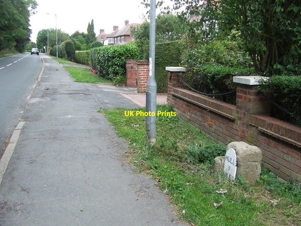 Photo 6"x4" Old Milestone Eppleworth c2013