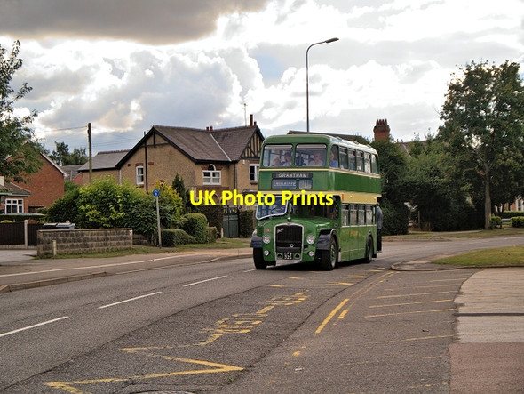 Photo 6"x4" Bristol Lodekka on Harlaxton road Grantham c2013