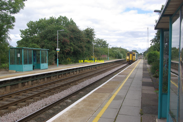 Photo 6"x4" Wrenbury Station Sound Heath c2013