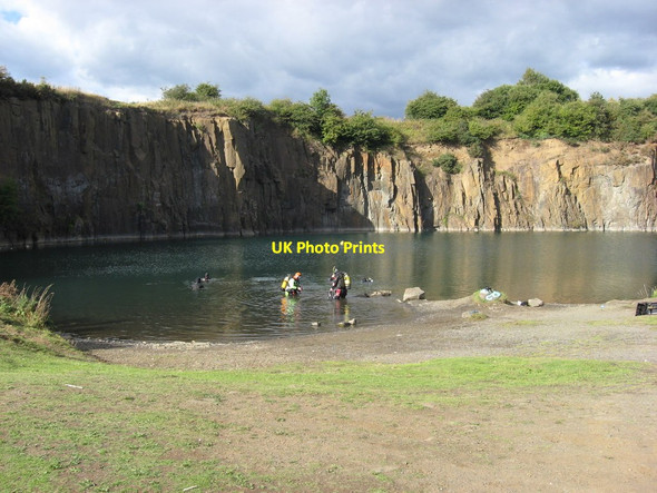 Photo 6"x4" Preston Hill Quarry - Inverkeithing Inverkeithing c2013