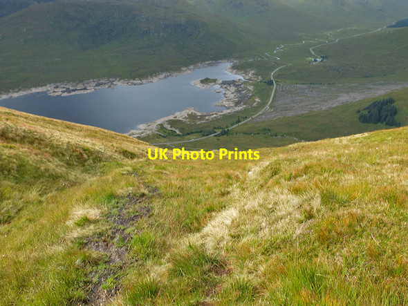 Photo 6"x4" The A87 from Fuaran M\u00c3\u00b2r Chluainidh Fuaran c2013