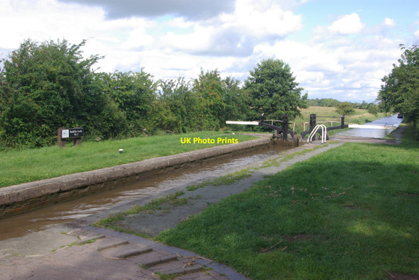 Photo 6"x4" Baddiley no 3 Lock, Llangollen Canal Ravensmoor c2013