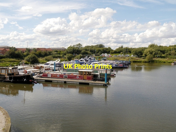 Photo 6"x4" The King's Marina, Newark-on-Trent Newark-on-Trent c2013 P1