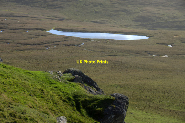 Photo 6"x4" Un-named lochan near North Water Burrafirth c2013