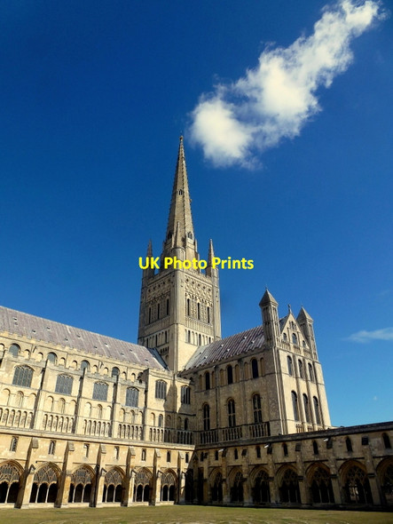 Photo 6"x4" Norwich Cathedral Norwich c2013