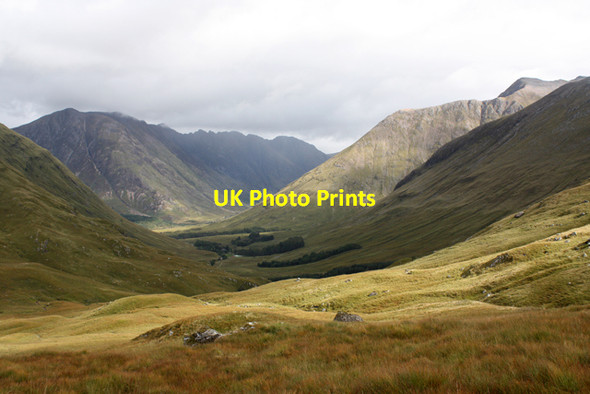 Photo 6"x4" View from lower slopes of Meall Ligiche Meall Lighiche c2013