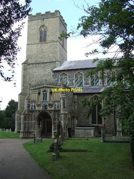 Photo 6"x4" St Peter and St Paul Fressingfield Fressingfield c2013
