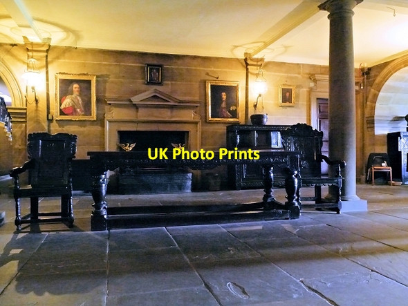 Photo 6"x4" Nostell Priory, Hallway Foulby c2013