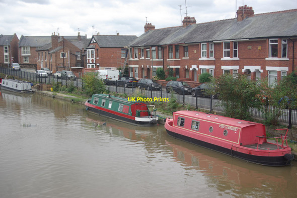 Photo 6"x4" Dee Branch, Shropshire Union Canal Chester c2013
