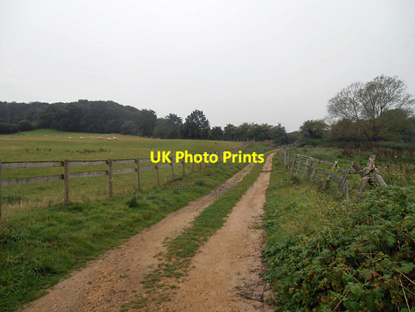 Photo 6"x4" Cotswold Way 013 (it's started to rain) Buckland\/SP0836 c2013