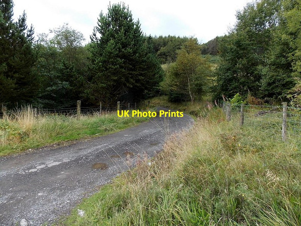 Photo 6"x4" Track to Ty'r-ywen, Nantyglo Blaina c2013