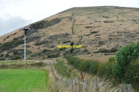 Photo 6"x4" Largo Law south face Kirkton of Largo or Upper Largo c2013