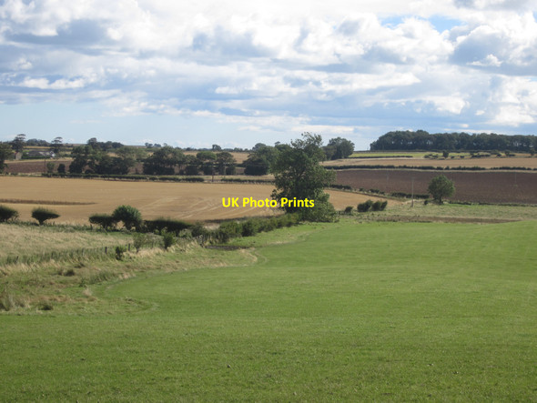 Photo 6"x4" Farmland north west of Dukesfield Bamburgh c2013