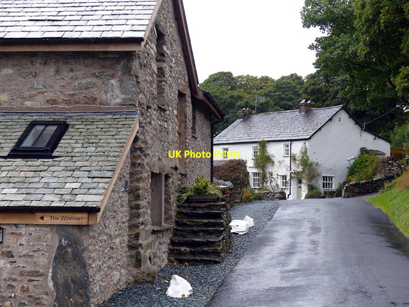 Photo 6"x4" Dale End, a collection of houses in Longsleddale Garnett Bridge c2013