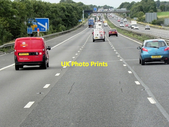 Photo 6"x4" M6 Warwickshire Newton\/SP5378 c2013