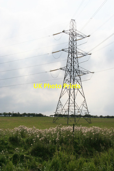 Photo 6"x4" Electricity Pylon Brightons c2013