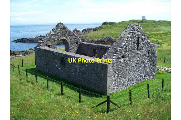 Photo 6"x4" St Ninian's Chapel. Isle of Whithorn Isle of Whithorn c2012