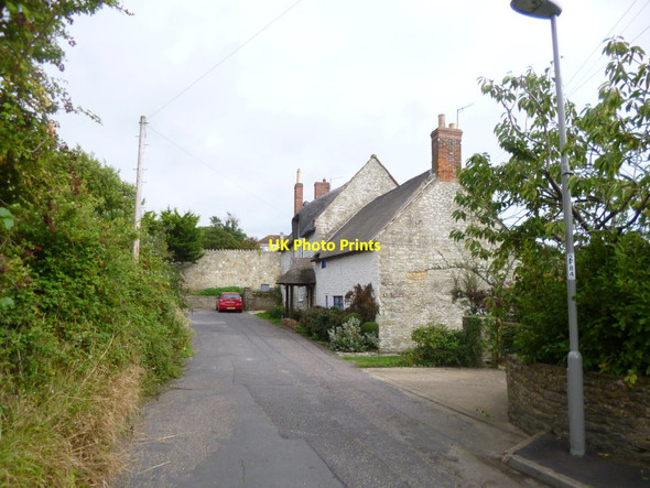 Photo 6"x4" Bothenhampton, Flood House & Cottage Bridport c2013