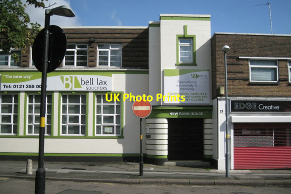 Photo 6"x4" Art Deco frontages, Maney Corner Sutton Coldfield c2012