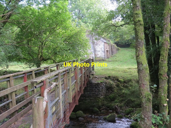 Photo 6"x4" Pontroed Ynyswen Footbridge Twynllanan c2013
