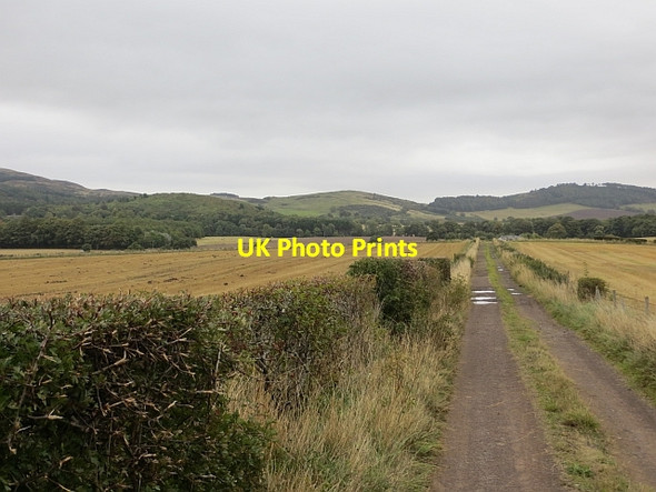 Photo 6"x4" Road, Dunbog Glenduckie c2013