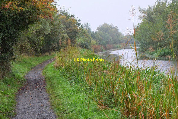 Photo 6"x4" Towpath, Union Canal Hermiston\/NT1770 c2013
