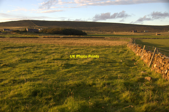 Photo 6"x4" Halligarth, Baltasound, from the south Baltasound c2013