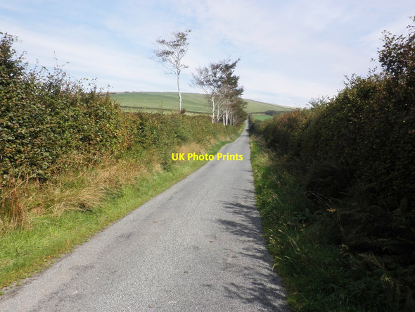 Photo 6"x4" Minor road on Fullaford Down Challacombe\/SS6940 c2013