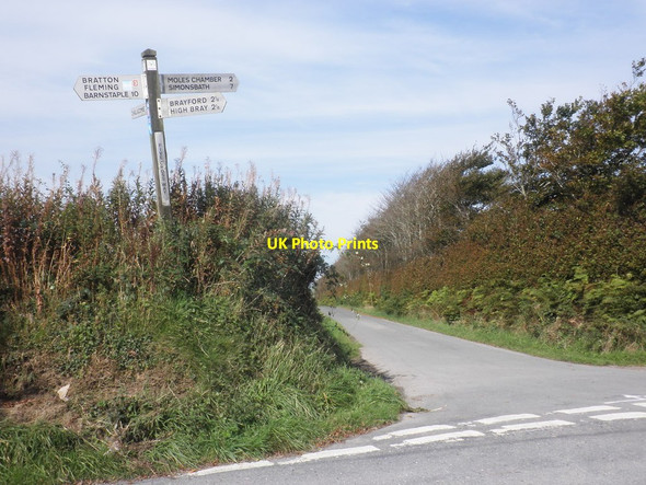 Photo 6"x4" Five Cross Way Lydcott\/SS6936 c2013