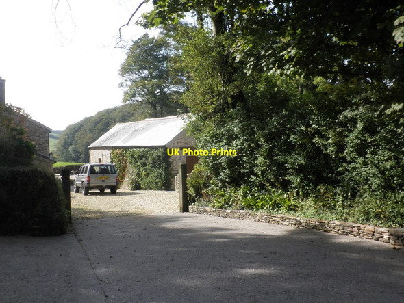 Photo 6"x4" Entrance to house, near Rooksfoot Bridge Barton Town c2013